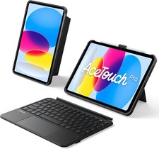 iPad 10/11 Keyboard Protective Case with 5.1-inch Trackpad