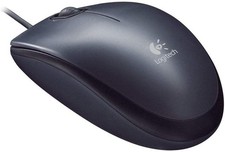Logitech M100 USB Wired Corded Optical Mouse Right or Left …