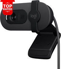 Brio 100 HD Webcam Auto Light Balance Built-In Mic Privacy …