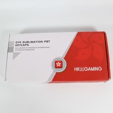 HK GAMING Custom PBT Keycap Set – 139 Keys - Modern Dolch -…