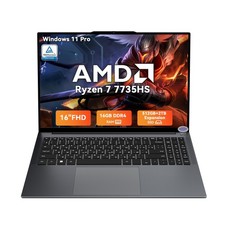 Blackview GamiBook 6 Gaming Laptop 16 inch AMD 7735HS 16GB …
