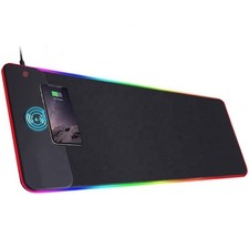 Dynamic For RGB Wireless Charging Mouse Pad with Non Slip D…