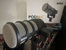 Rode PodMic Broadcast-Quality Dynamic Microphone - Black