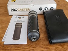 AS NEW Rode Procaster Broadcast Microphone