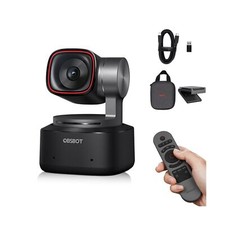 OBSBOT Tiny 2 AI-Powered PTZ 4K Webcam 1/1.5" CMOS 4X Faste…