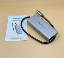 Used 4 Ports USB C Hub – 10Gbps USB Hub for Laptop MacBook …