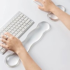 Anti Slip Keyboard Wrist Rest Silicone Mouse Wrist Mat  Off…