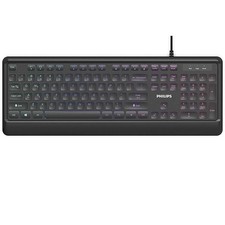 Philips UltraSlim USB Keyboard Low-Profile Wired PC Keyboar…