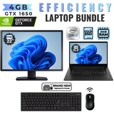 Lenovo X1 Extreme Gen 2 15" Gaming Laptop Bundle i7-9750H 5…