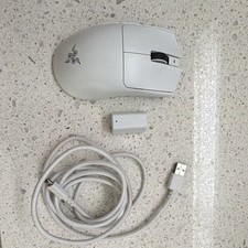 Razer Viper V3 Pro White Wireless Gaming Mouse USB Receiver…
