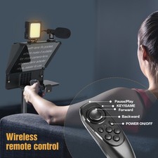 Andoer A10 Portable Teleprompter For Smartphone Live Stream…