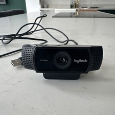 Logitech C922 Pro HD Stream Webcam Black, Full HD 1080p, Au…