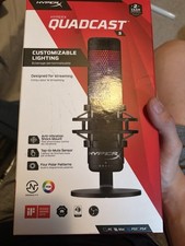 HyperX QuadCast S RGB USB Condenser Microphone - Black