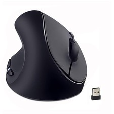 Left-Handed Mouse,2.4GHz Ergonomic Vertical DPI 800/1200/16…