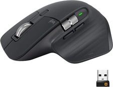 Logitech MX Master 3 Advanced Wireless Mouse & USB Receiver…