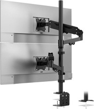 Dual Monitor Arm for 17 to 40 inches, Stacked Monitor Mount…