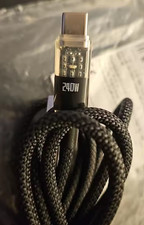 240W USB A 2 Type C Charger Cable Fast Charge For Samsung S…