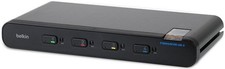 Belkin Universal Secure DP/HDMI KVM Switch 2 Port Single He…
