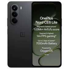 OnePlus Nord CE6 Lite | 8GB+128GB | Black| 7400 Apex Proces…