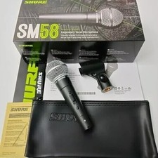 Shure SM58 S Cardioid Dynamic Vocal Microphone with On Off …