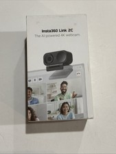 Insta360 - Link 2C 4K Ultra HD Webcam for Conferencing, Gam…