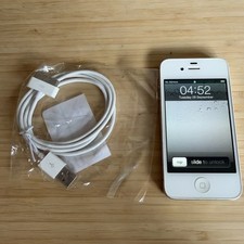 Apple iPhone 4s iOS 5.0 Black 16GB Fair condition