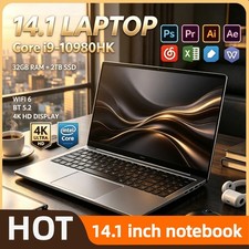14.1" Laptop Intel Core i9 10980HK 32GB RAM 2TB SSD Gaming …