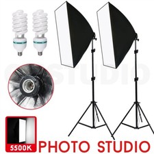 2X135W Photography Studio Continuous Lighting Softbox Soft …