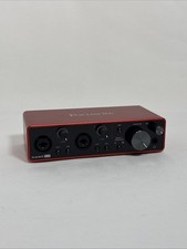 Focusrite Scarlett 2i2 3rd Gen USB Audio Interface Red Blac…