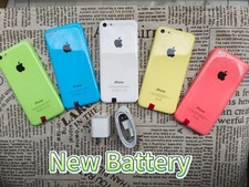 Apple iPhone 5C UNlocked 8/16/32GB BLUE/GREEN/PINK/WHITE/ Y…