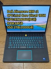 Alienware m16 R2 64GB 2TB SSD RTX 4060 16in WQXGA 240Hz Win…