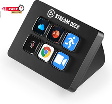 Elgato Stream Deck Mini – Compact Studio Controller, 6 Macr…