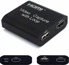 TechFlo 4K HDMI Video Capture Card HDMI to USB 2.0 Video Ca…