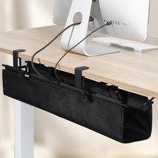 under Desk Cable Management Tray Cord Organization Box Home…