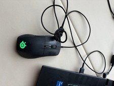SteelSeries Rival 710 Wired Gaming Mouse Black Used Tested