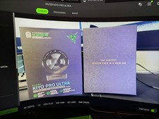 Razer Kiyo Pro Ultra 4K Webcam RZ19-0442 Complete OEM Box T…