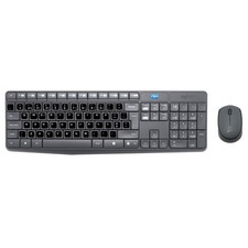 Simpletek Logitech MK235 Wireless Compact Keyboard Mouse Se…