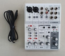 Yamaha AG06MK2 6-Channel Live Streaming Mixer USB Audio Int…