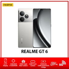 Realme GT 6 5G Dual SIM Global Ver. Android Mobile Phone AU…