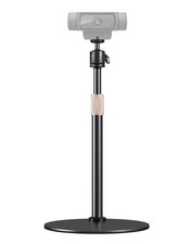 Desk Webcam Tripod Stand, 360° Swivel, 1/4 Thread for Strea…