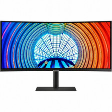Samsung - ViewFinity 34" 3440 x 1440 100Hz 5ms LED Curved U…