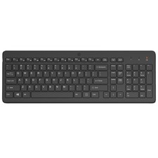 HP 225 RF Wireless UK Keyboard 2.4 GHz Low-Profile Chiclet …