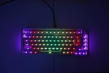 Glorious GMMK Pro Barebones 75% White Ice RGB Open Box