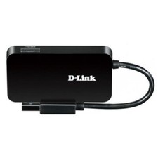 D-LINK DUB-1341 4-PORT SUPERSPEED USB 3.0 PORTABLE HUB 6M W…