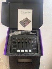 FIFINE SC3 - USB Audio Mixer - 4 Channel Audio Interface wi…