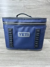 YETI Hopper Flip 18 Navy Blue And Gray Portable Soft Cooler…