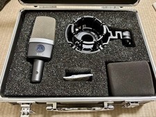 AKG C214 Professional Condenser Microphone with Hard Case S…