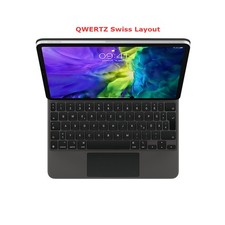 Apple Magic QWERTZ Swiss Keyboard and folio case with Track…