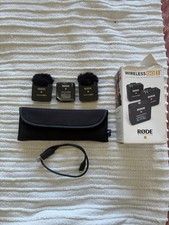 RODE Wireless GO II Dual Wireless Mic System + RODE Lavalie…