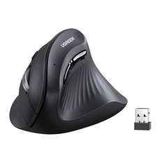 UGREEN Vertical Ergonomic Wireless Mouse Bluetooth 2.4G 400…